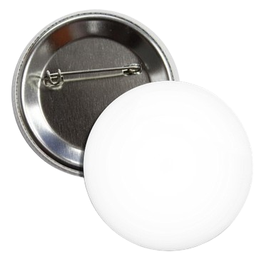 2.25 Inch Straight Pin Round Button