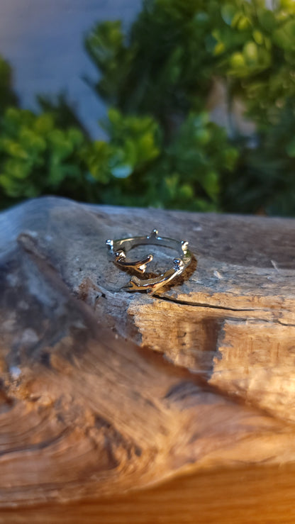 Tree Branch Adjustable Ring