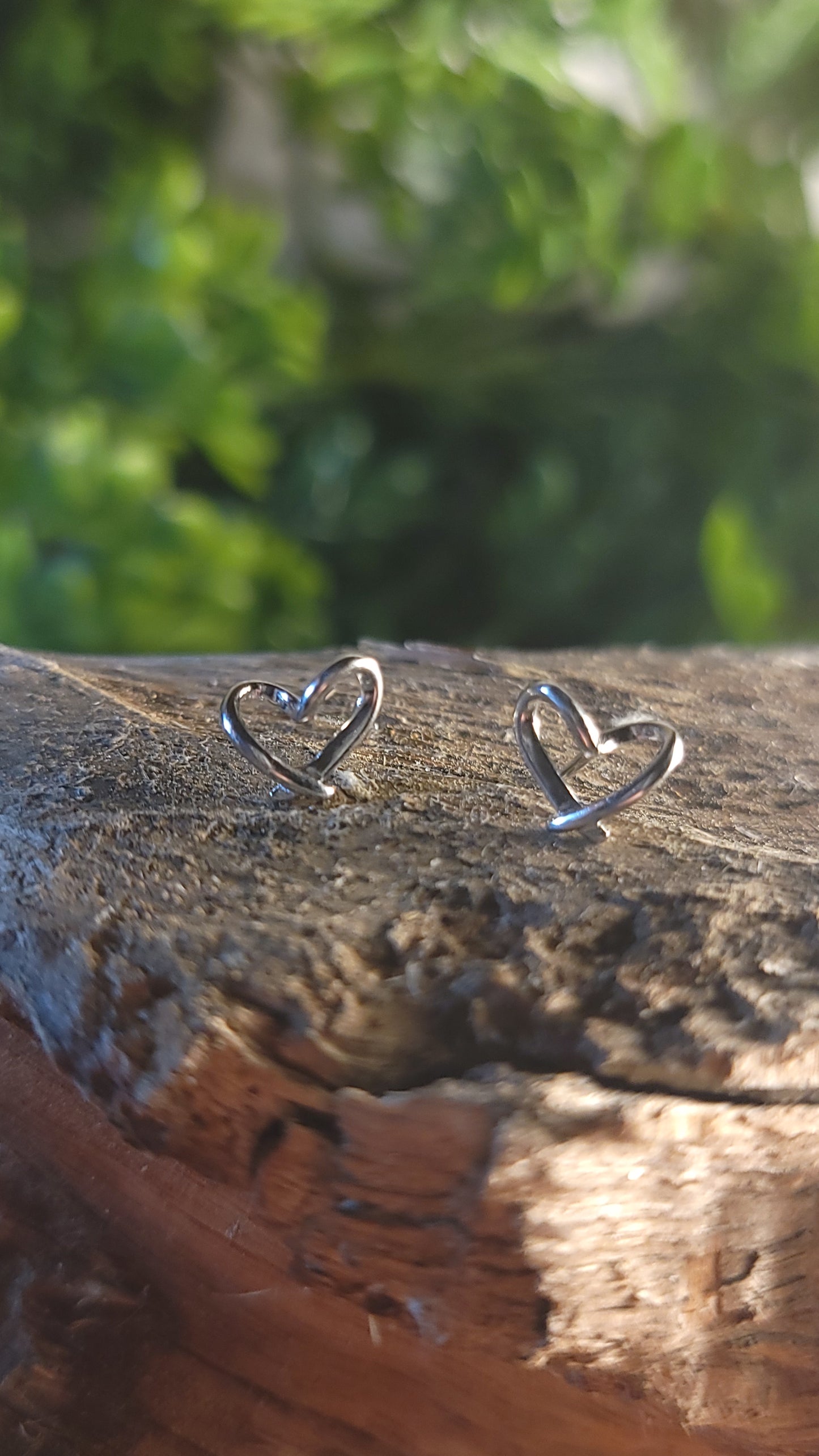 Heart Doodle Stud Earrings