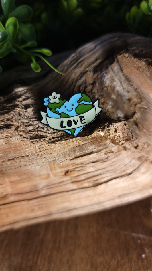 Love Earth Pin