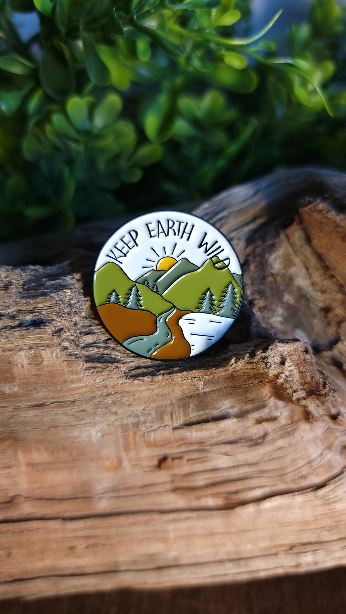 Keep Earth Wild Pin