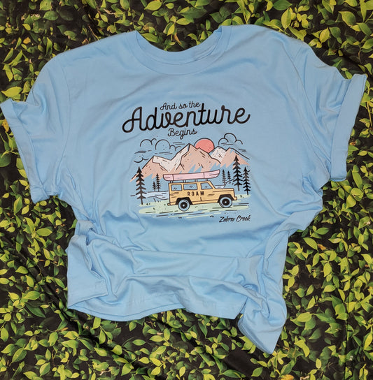 And So The Adventure Begins Shirt