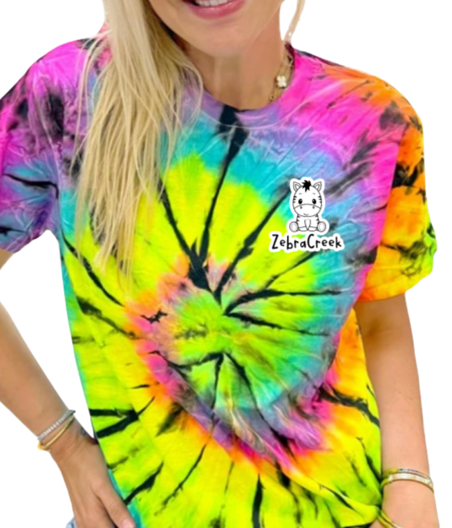 Cartoon Tie Dye Shirt -LIMITED EDITION