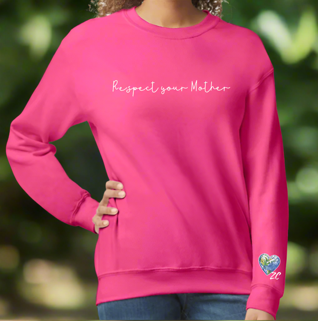 R♡mama Respect your Mother Sweatshirt – Zebra Creek
