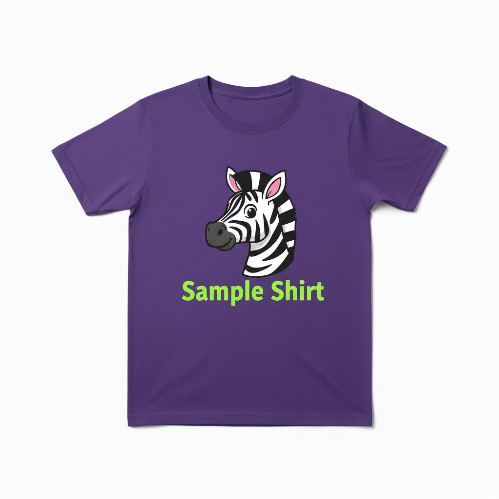 Make the image slightly smaller and up closer to the neck of the shirt. So it is centered on the chest