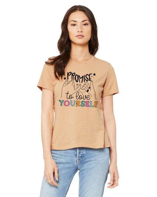 Promise To Love Yourself Shirt